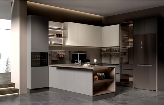 Azure Series - Modern Custom Kitchen Cabinets