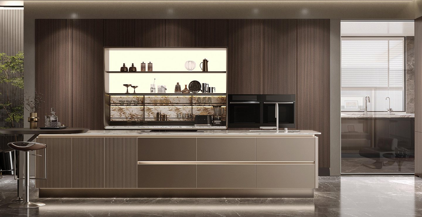 LuxeLine Series Custom Modern Kitchen Cabinets | Future Furniture Christchurch