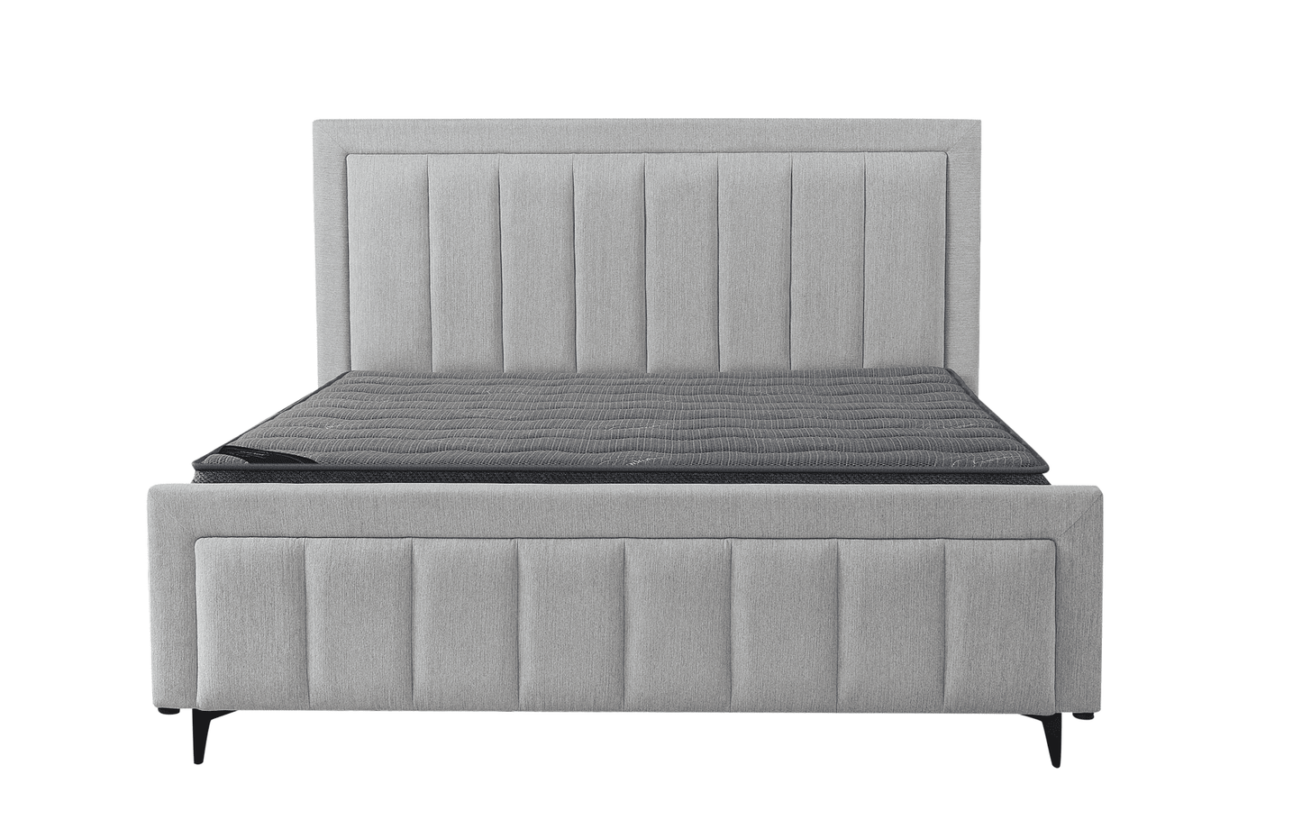 Lina strip fabric bed - My Store