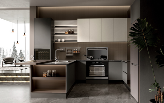 Azure Series - Modern Custom Kitchen Cabinets