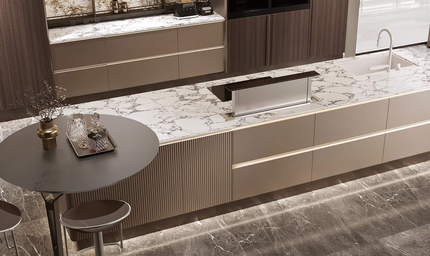 LuxeLine Series Custom Modern Kitchen Cabinets | Future Furniture Christchurch