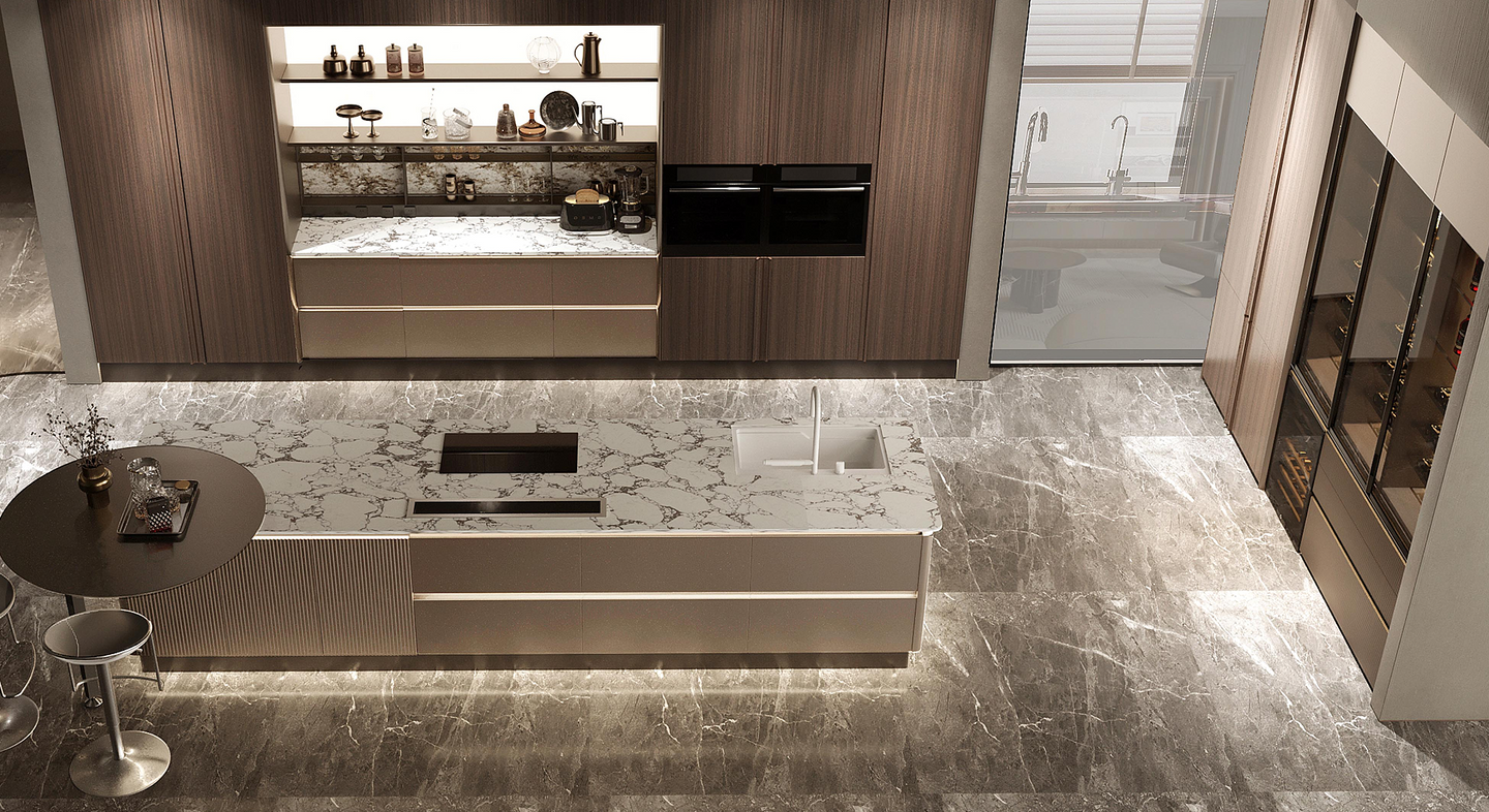 LuxeLine Series Custom Modern Kitchen Cabinets | Future Furniture Christchurch