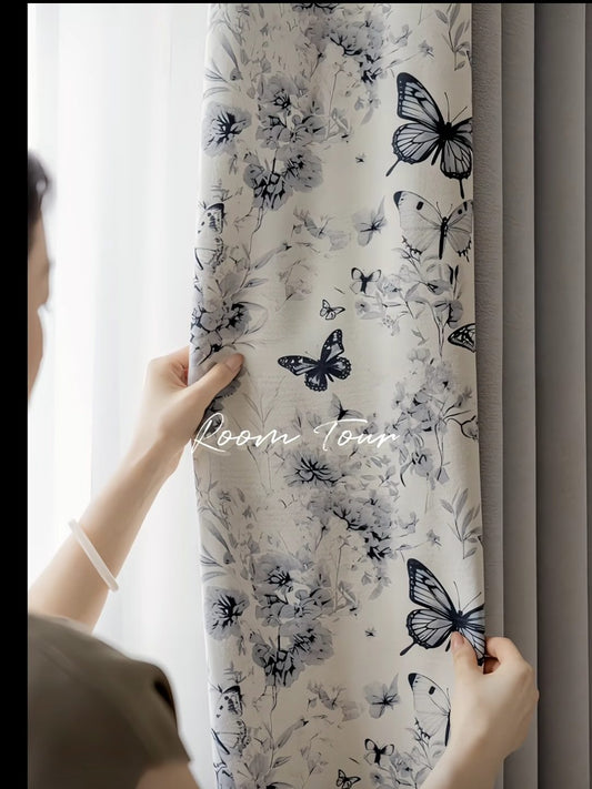 Gentle Cascade blockout curtains eyelet & pleating - My Store
