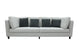 Luciano fabric sofa - My Store