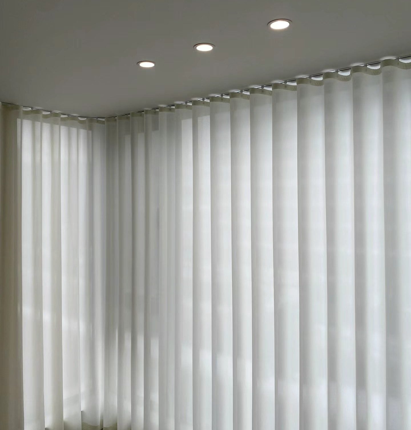 Custom S -fold wave track curtains - My Store