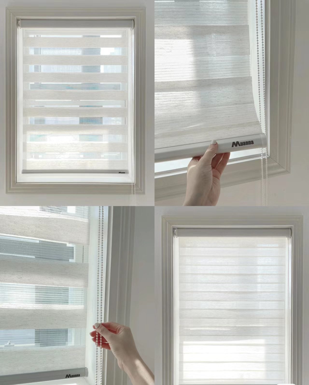 Harmony Sun-shield Zebra Blinds - My Store