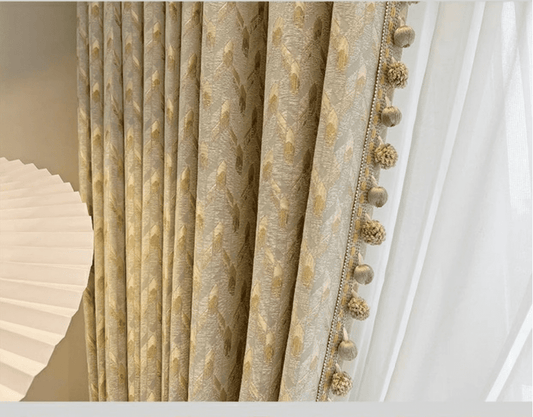 Sandringham Jacquard stylish pinch pleat & eyelet curtains - My Store