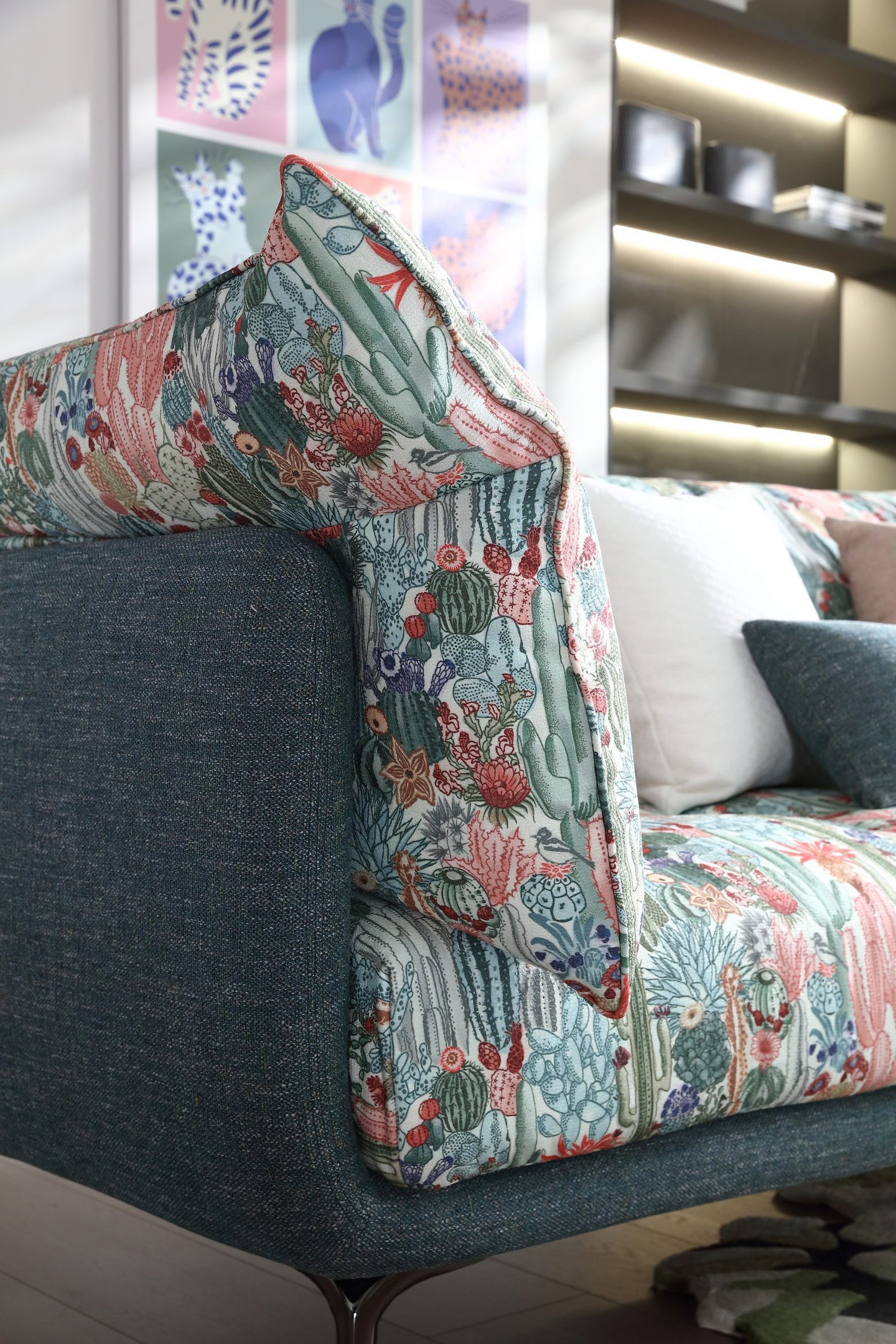Eleanor 3 seat fabric sofa - My Store