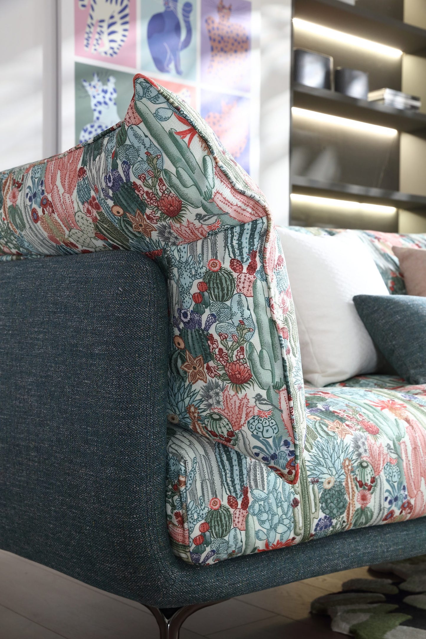 Eleanor 3 seat fabric sofa - My Store