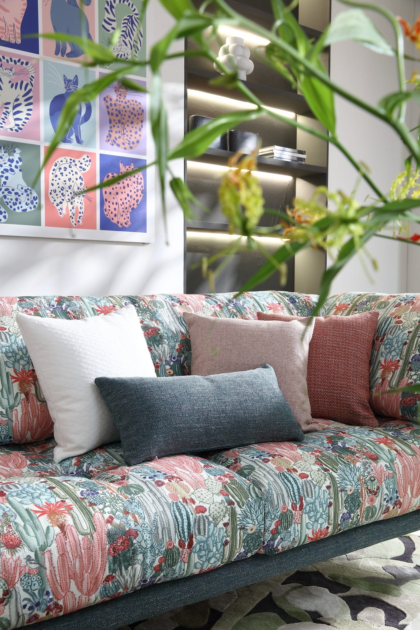 Eleanor 3 seat fabric sofa - My Store