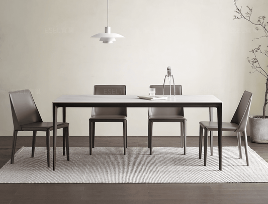 LuxeStone Dining Table