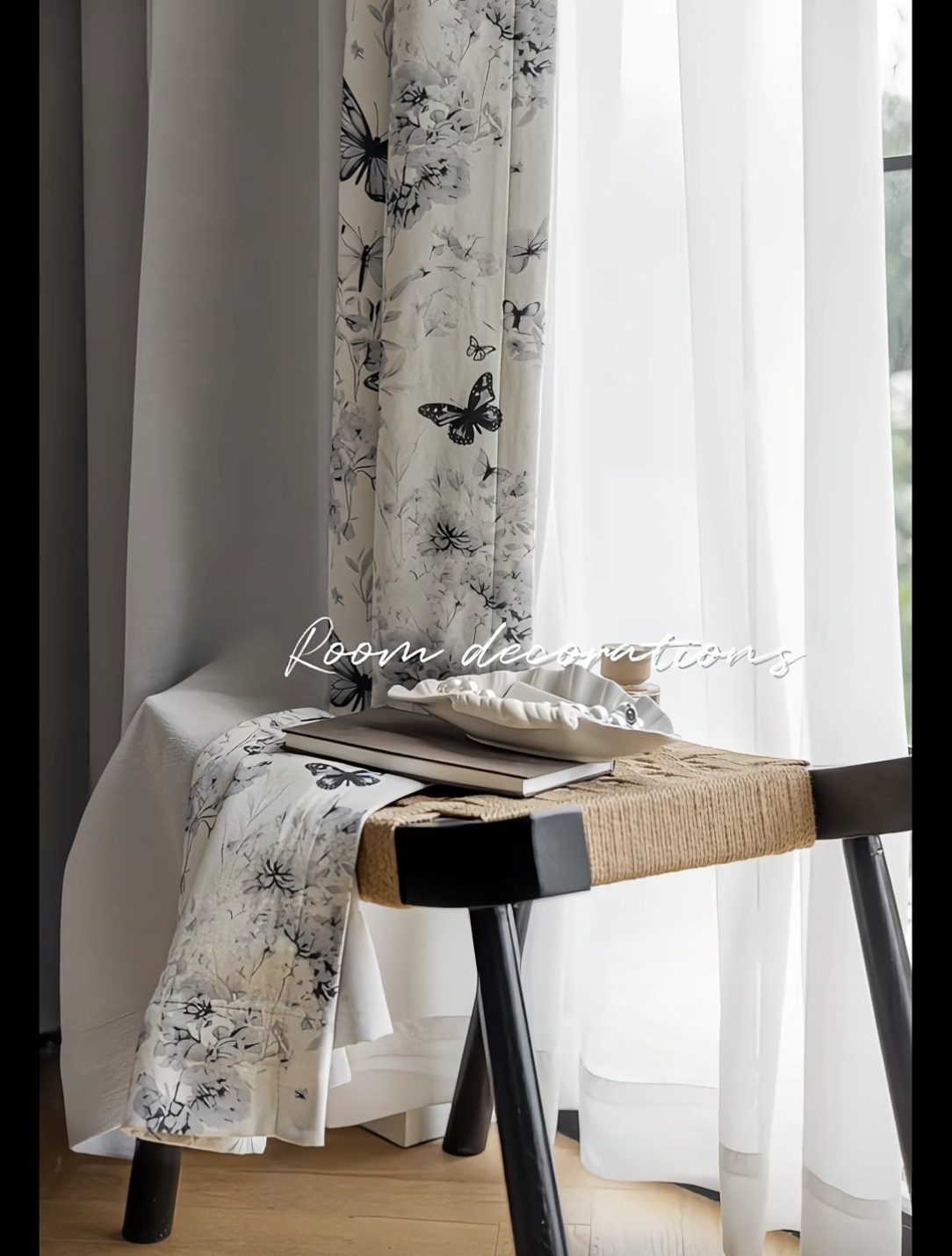 Gentle Cascade blockout curtains eyelet & pleating - My Store