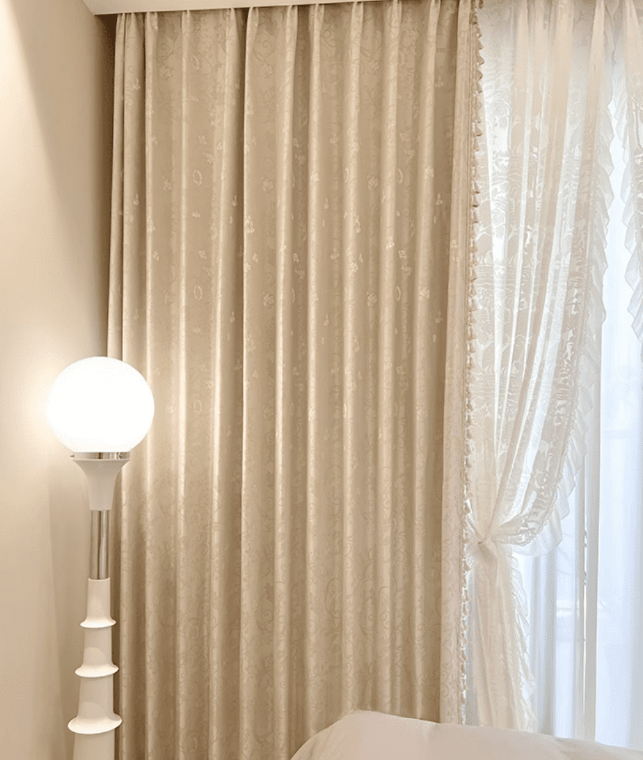 Florentine Grace pinch pleat blockout drape - My Store