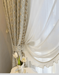 Sandringham Jacquard stylish pinch pleat & eyelet curtains - My Store
