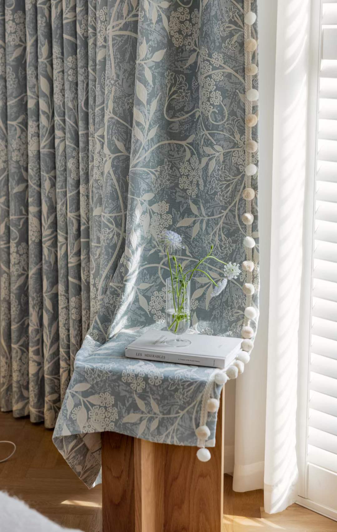Luminous Parisian custom made blockout drapes - My Store