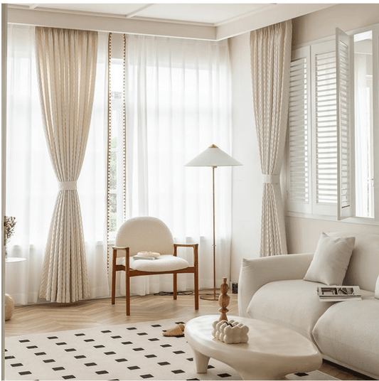 Blenheim Silhouette Sunscreen curtains eyelet & Double pleat - My Store