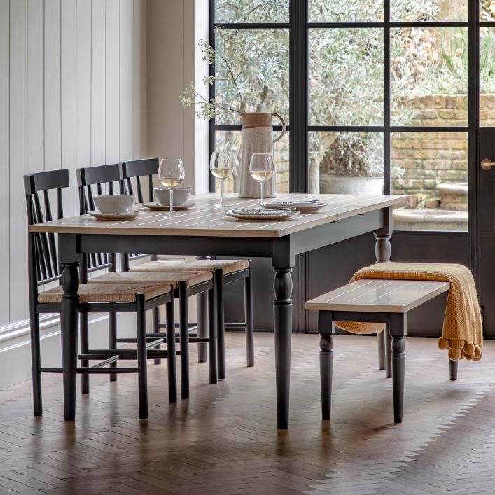 Provincial Oak Extension Dining Table - My Store