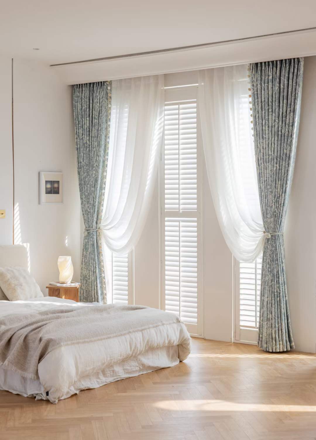 Luminous Parisian custom made blockout drapes - My Store