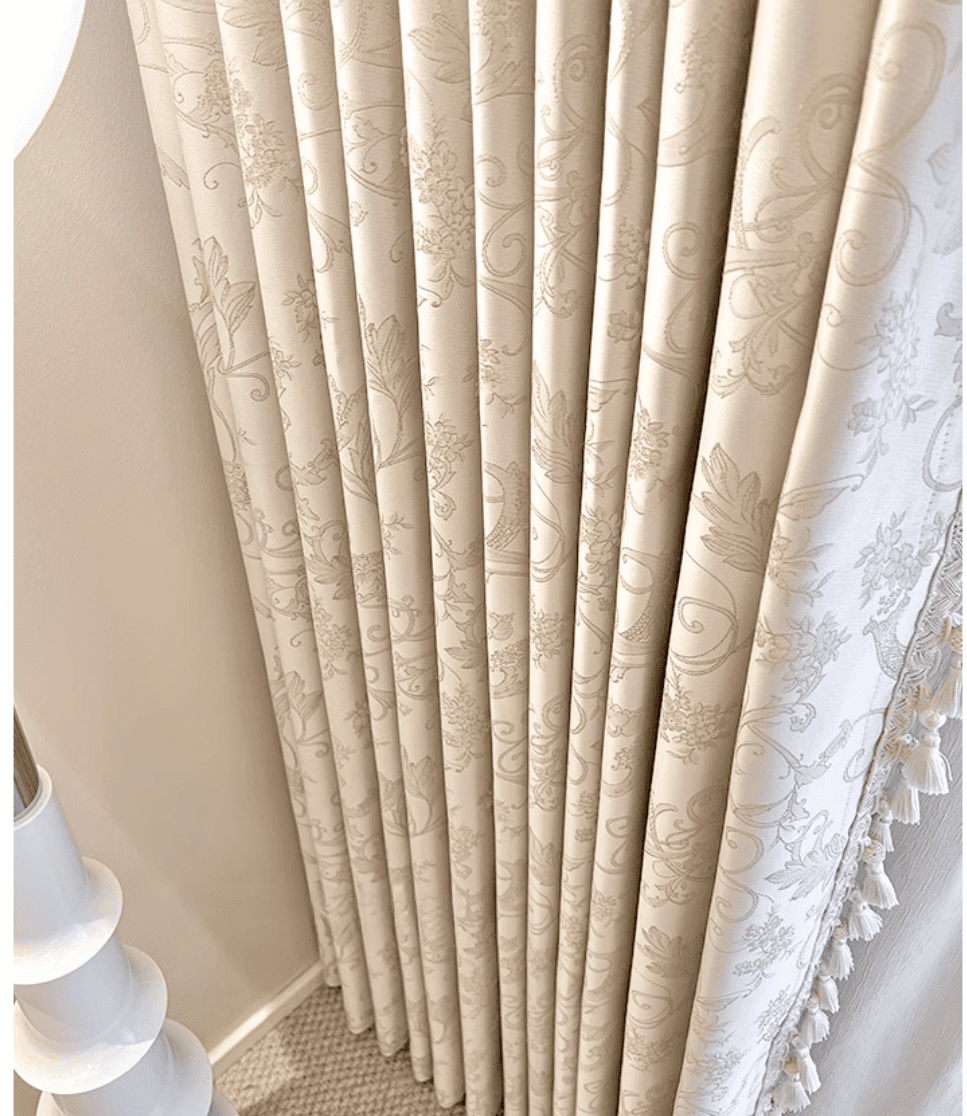 Florentine Grace pinch pleat blockout drape - My Store
