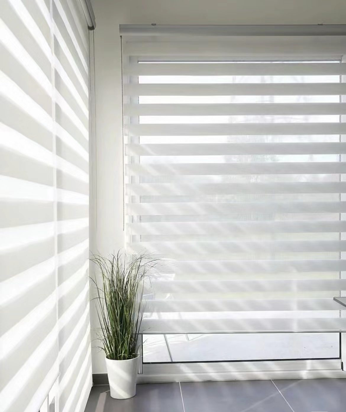 Harmony Sun-shield Zebra Blinds - My Store
