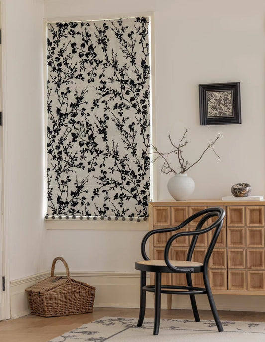 Vintage Fold Roman Blind