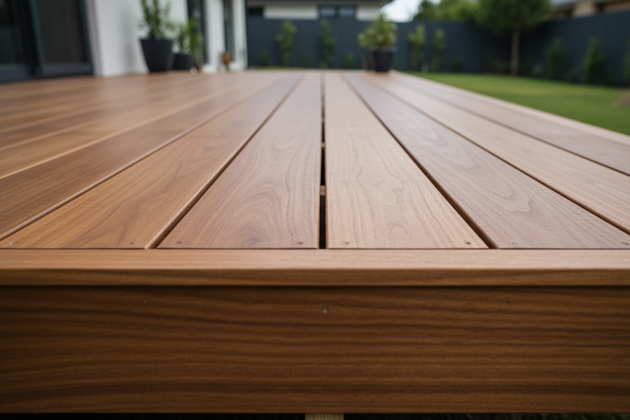 New Hardwood Deck