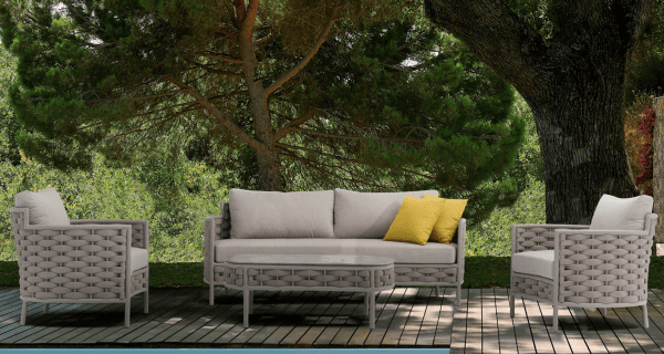 Eleanor Outdoor 4 Pce Sofa Set