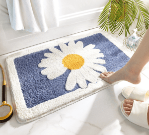 high absorbent Loop Bath mat