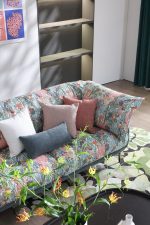 Eleanor 3 seat fabric sofa